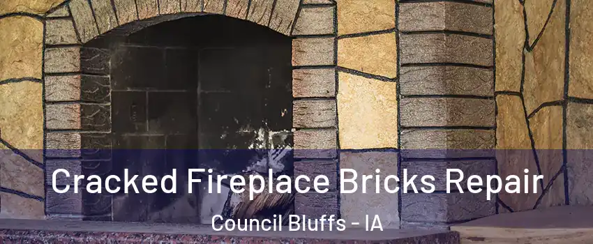  Cracked Fireplace Bricks Repair Council Bluffs - IA