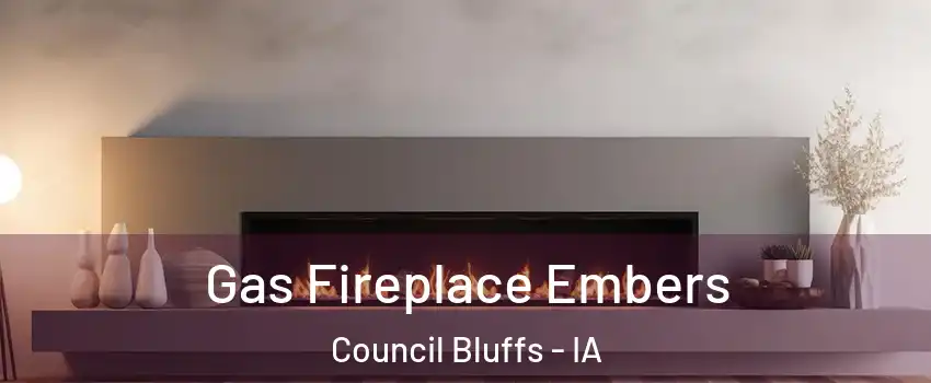  Gas Fireplace Embers Council Bluffs - IA