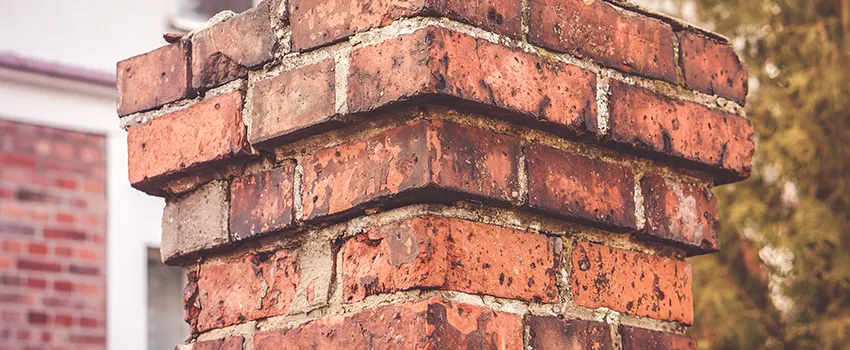 Cracked Chimney Bricks Repair Cost in Council Bluffs, Iowa