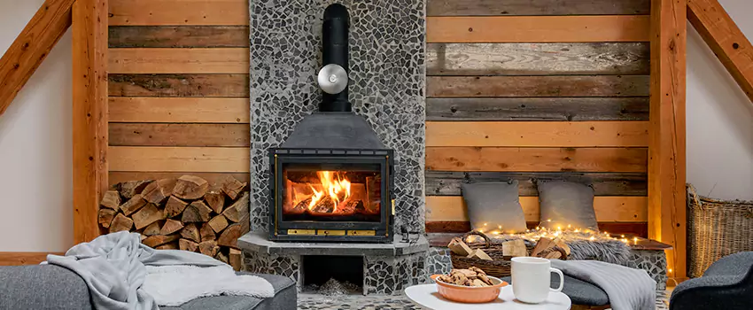 Thelin Hearth Products Direct Vent Gas Stove Fireplace Inspection in Council Bluffs, Iowa